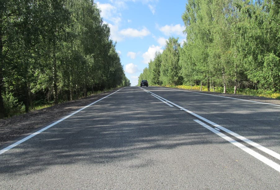 В Костромской области отремонтировали участок дороги Нея – Мантурово